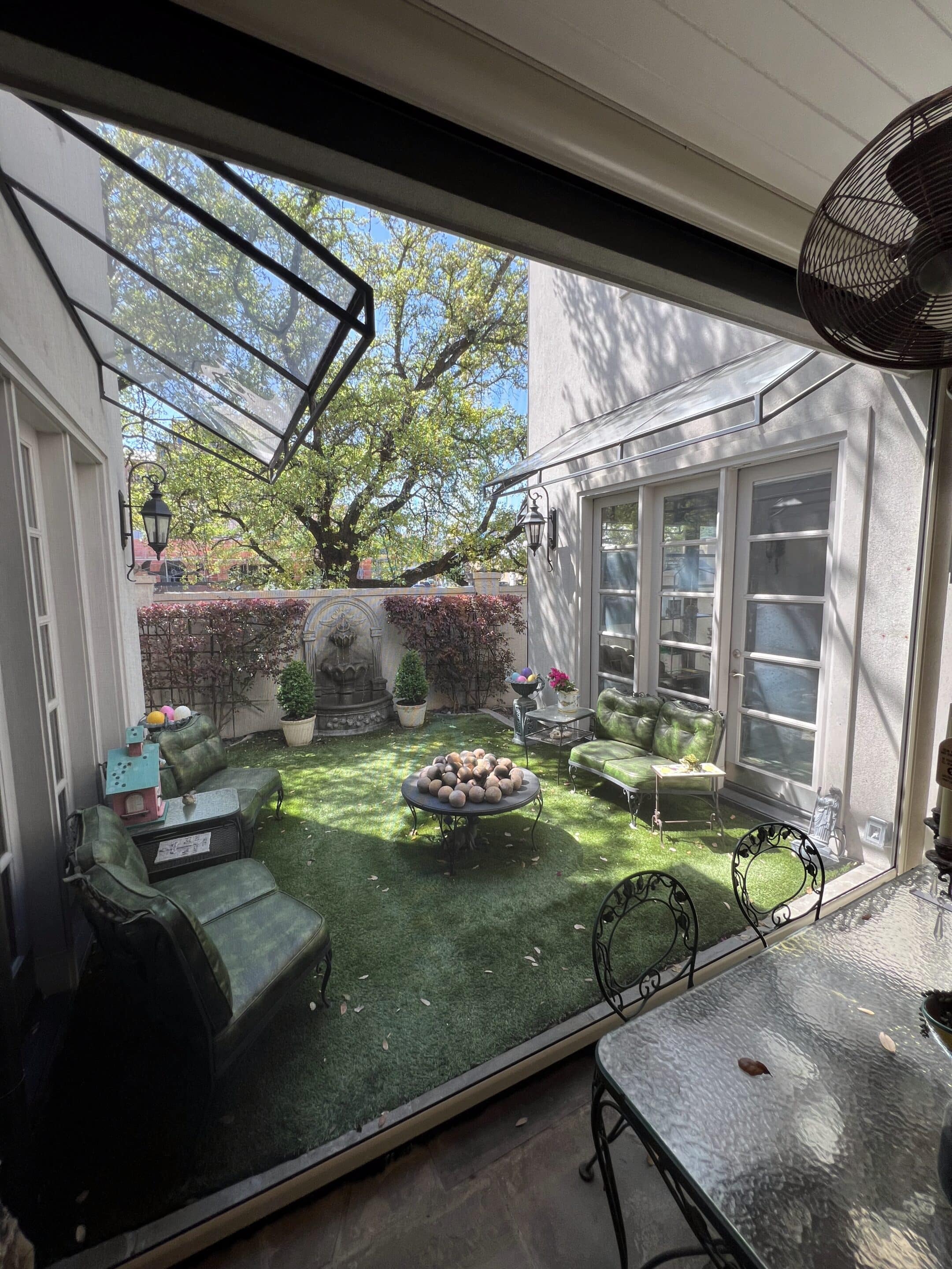 University Park Insect Screen Patio Shade Motorized