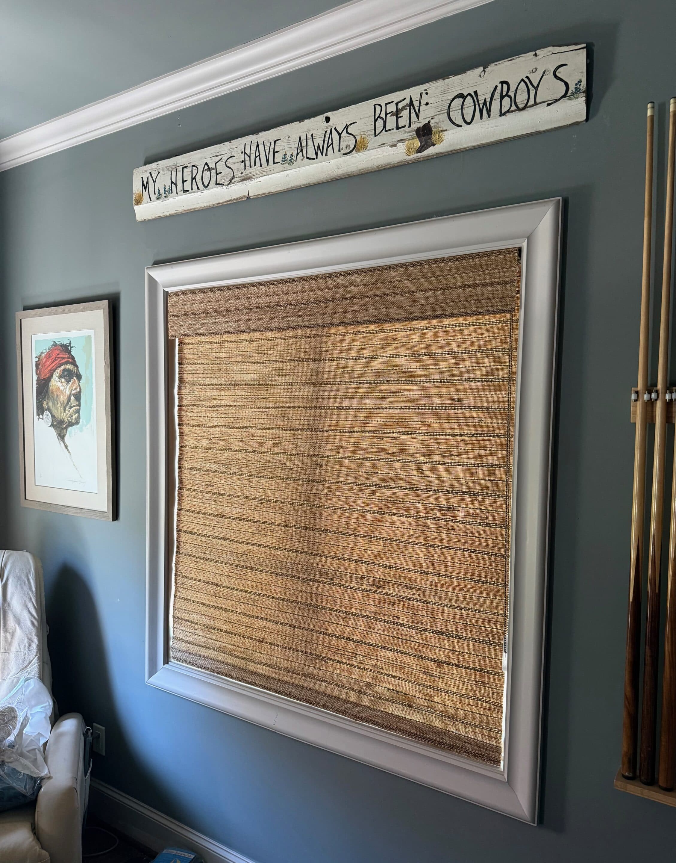 Lake Highlands Natural Woven Shades